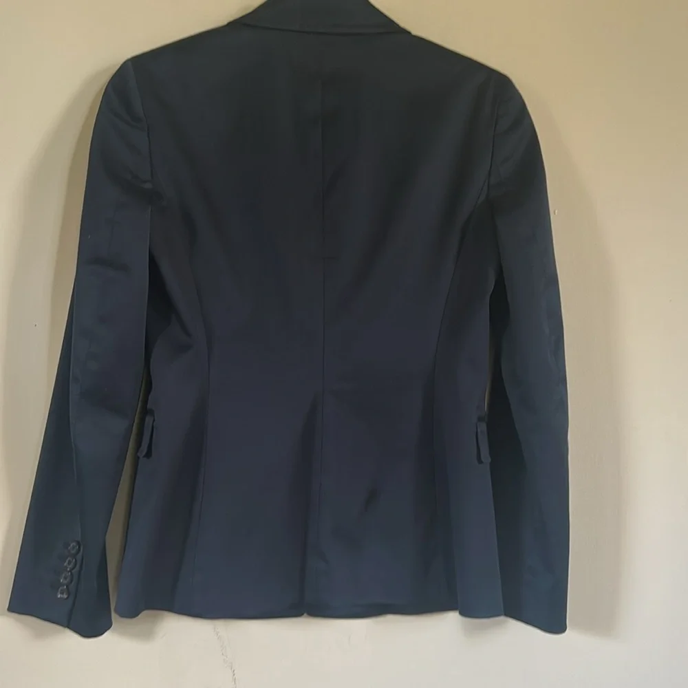 Elie Tahari Black Blazer Tailored Suit Jacket